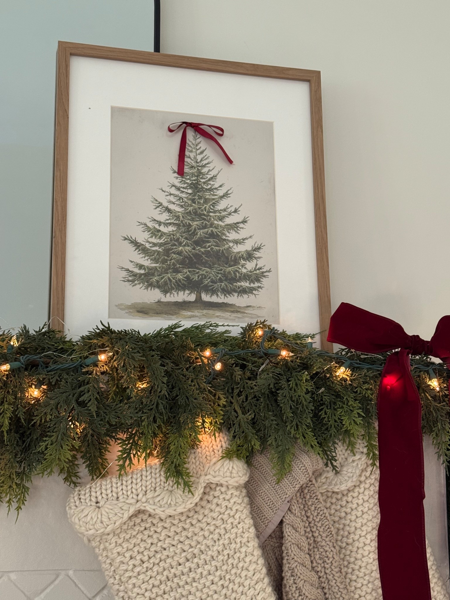 Vintage Christmas Art in sale and under $7 and arrives before Christmas! Last-minute decorating idea I added a cute little bow at the top. The size is 14 x 11 also comes in 8 x 10. Christmas decor, holiday art, holiday decorating 

#LTKHoliday #LTKHome