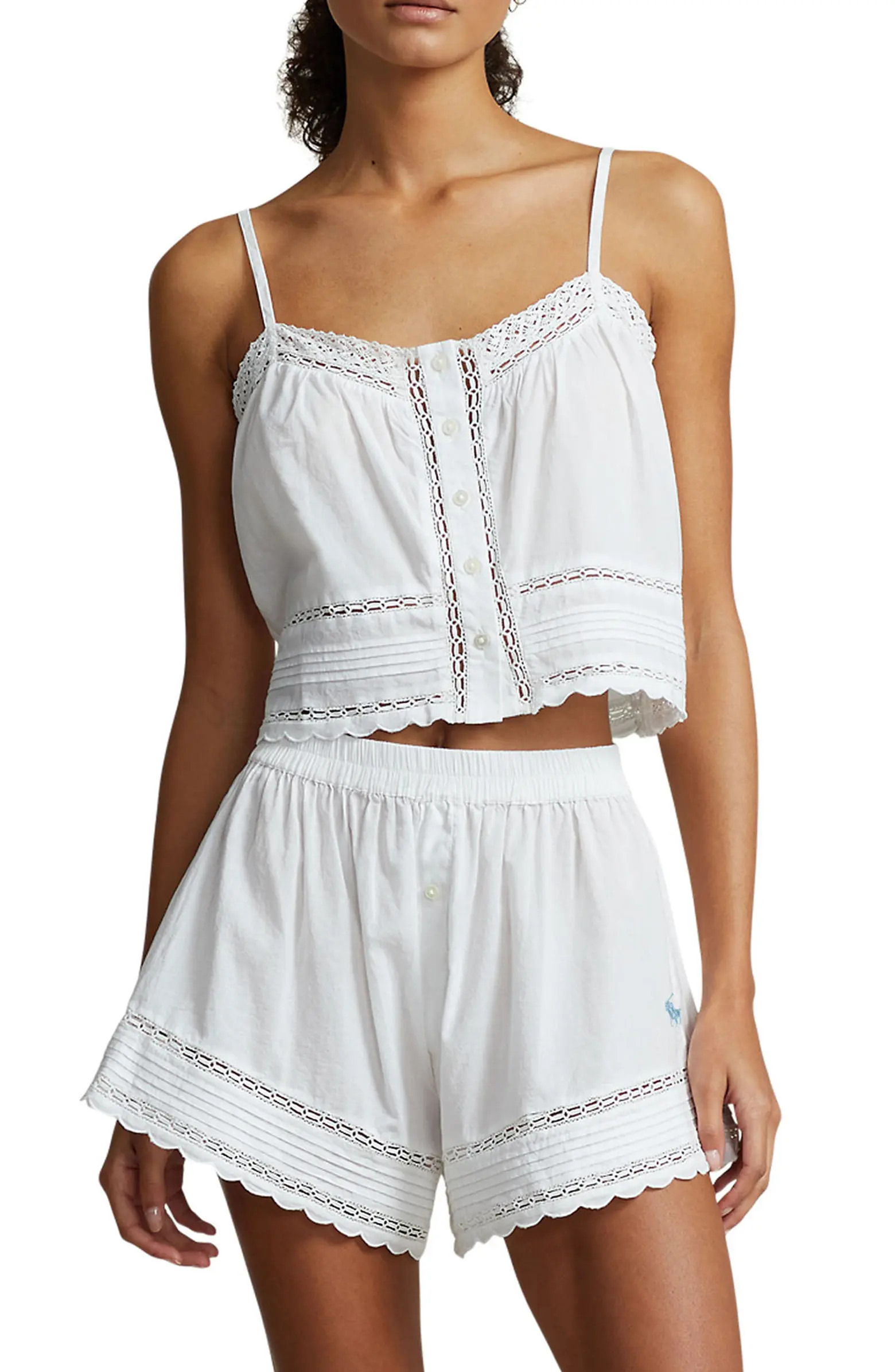 Cotton Voile Short Pajamas | Nordstrom