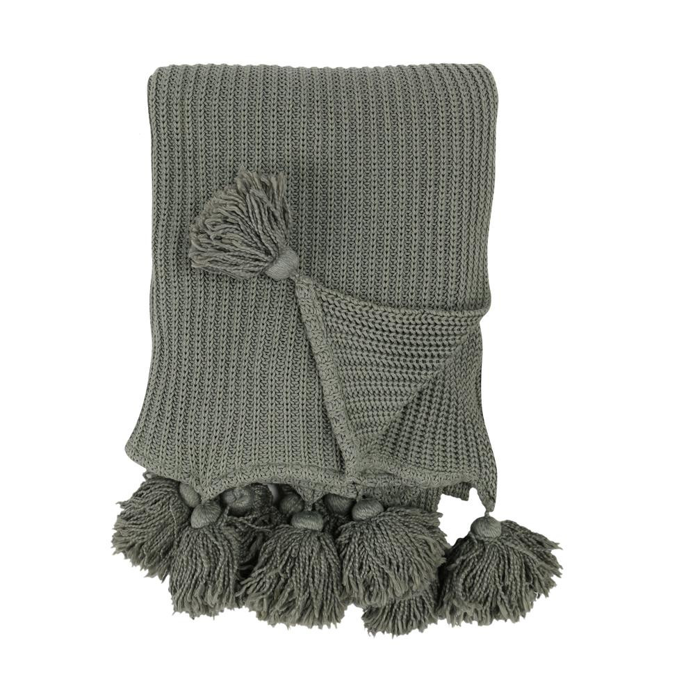 Kerith Green Throw Blanket | Philomena and Co.