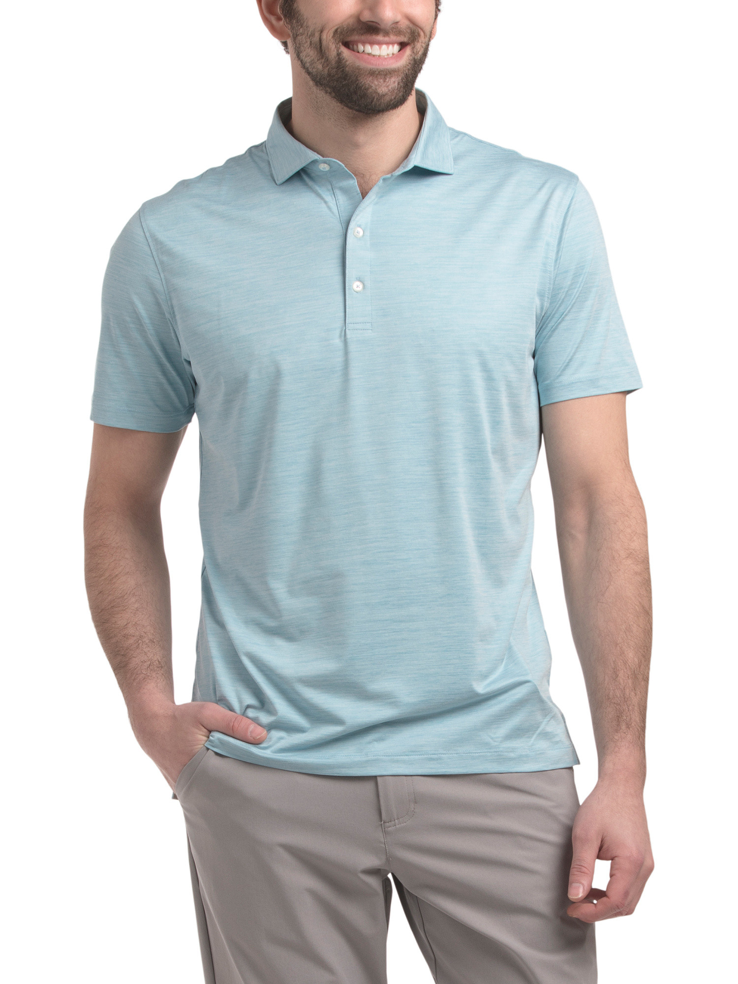 Huron Performance Jersey Polo | TJ Maxx