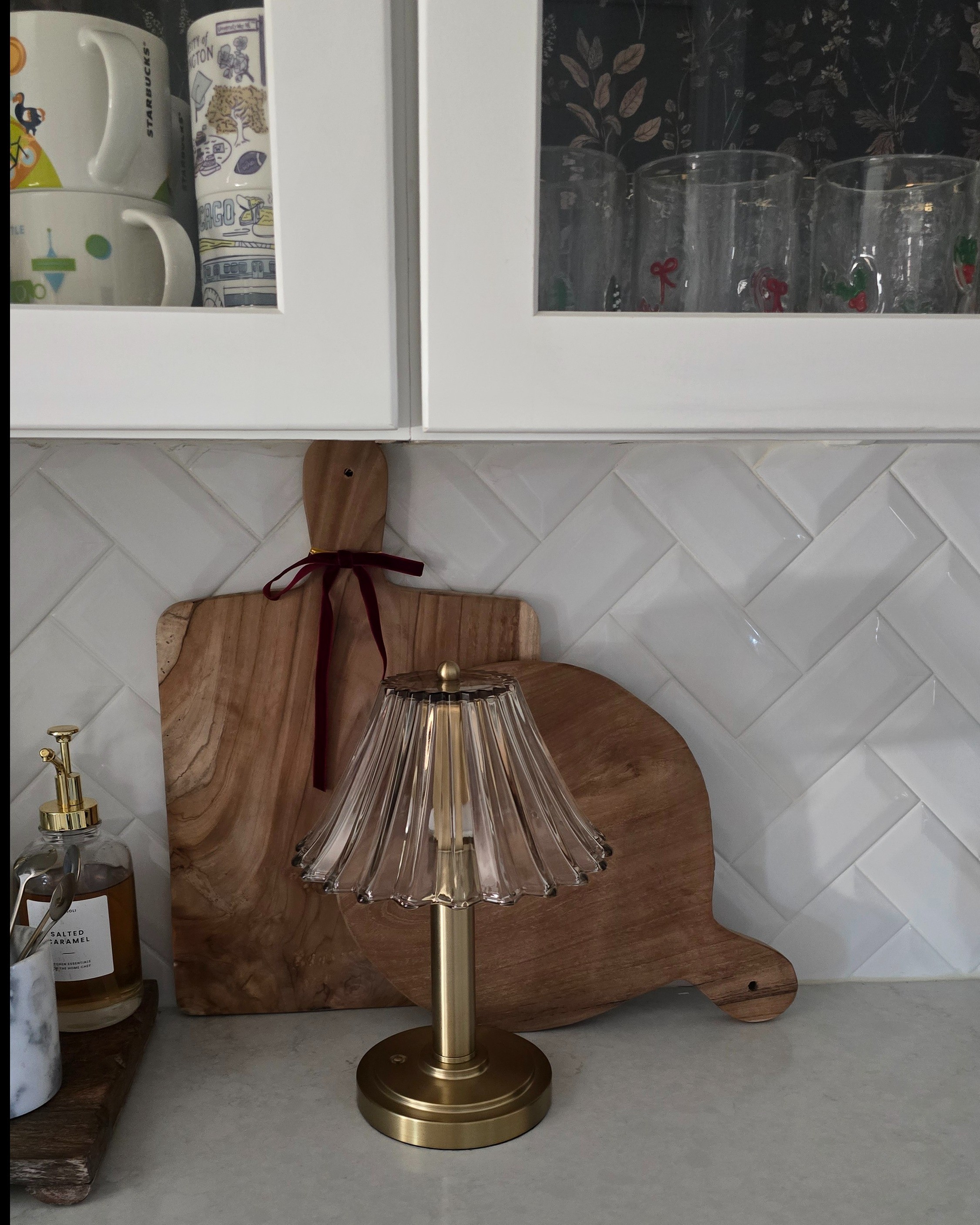 Christmas coffee bar tabletop decor. 

#LTKHoliday #LTKSeasonal #LTKHome