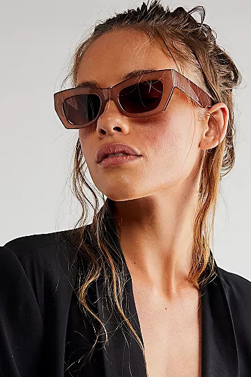 Juliet Winged Cat Eye Sunglasses | Free People (Global - UK&FR Excluded)