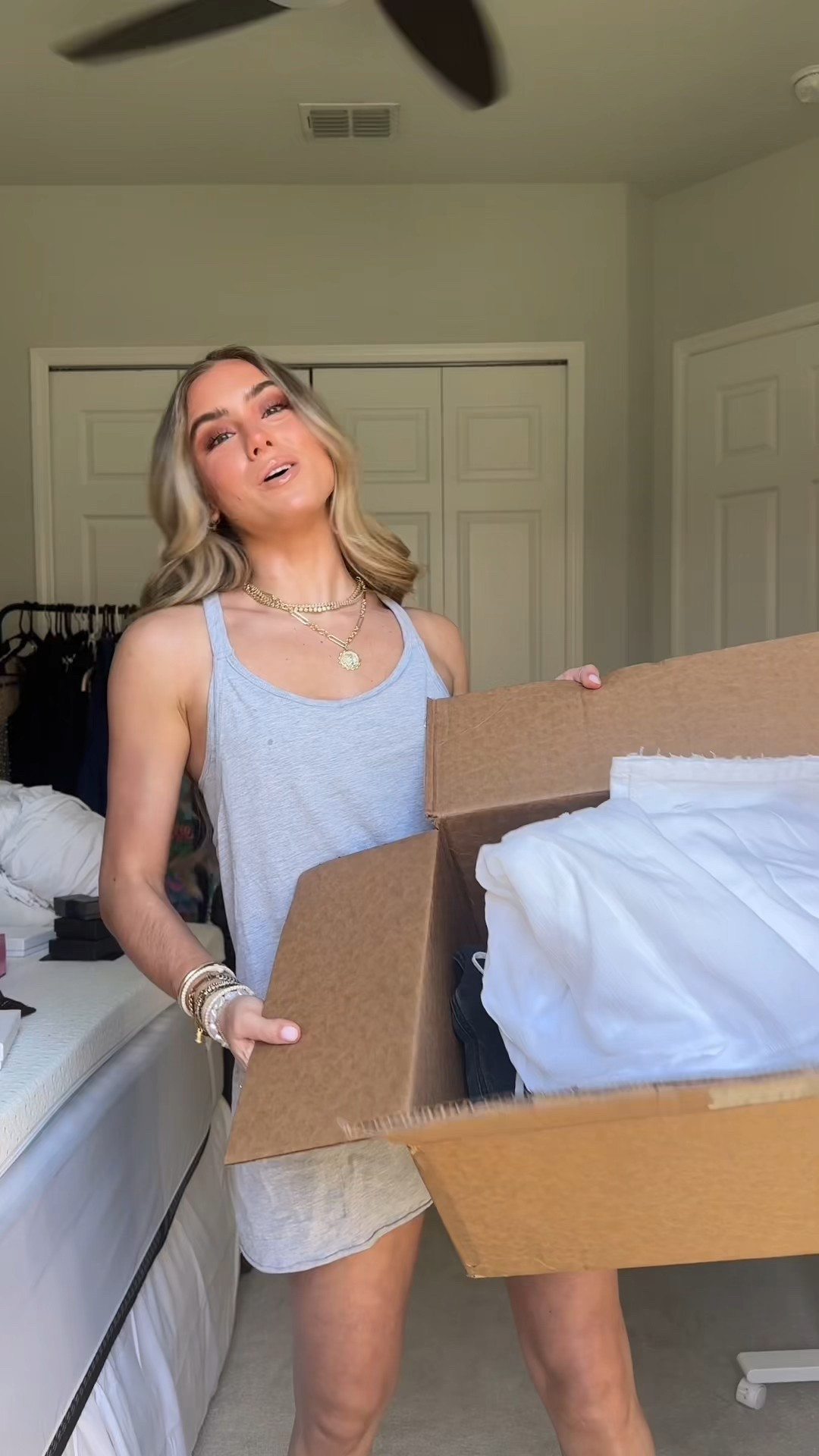 a big ole box of new American Eagle goodies the perfect pieces for spring and summer fashion I cannot wait to mix and match to create different outfits 😌💓 I am 5’4 and size 25 waist for reference. If you want to see a try on, LET ME KNOW!!! @American Eagle 

#americaneagle #americaneaglehaul #springfashion #springstyle #summerstyle #summerfashion #tryonhaul #tryon #tryonwithme #trendyoutfits #trendyclothes #styleinspo #trending #currentfashiontrend #fashiontrends #aerienewarrivals #americaneagleshorts #americaneagletryon #aegifted #aejeans spring fashion, spring style, American Eagle, American Eagle try on haul, new arrivals, summer fashion, warm weather outfits, AE jeans, jeans for summer. 

#LTKWatchNow #LTKFindsUnder50 #LTKSeasonal