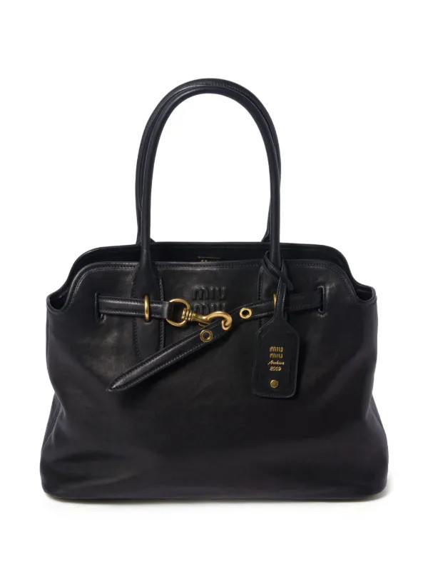 nappa-leather tote bag | Farfetch Global