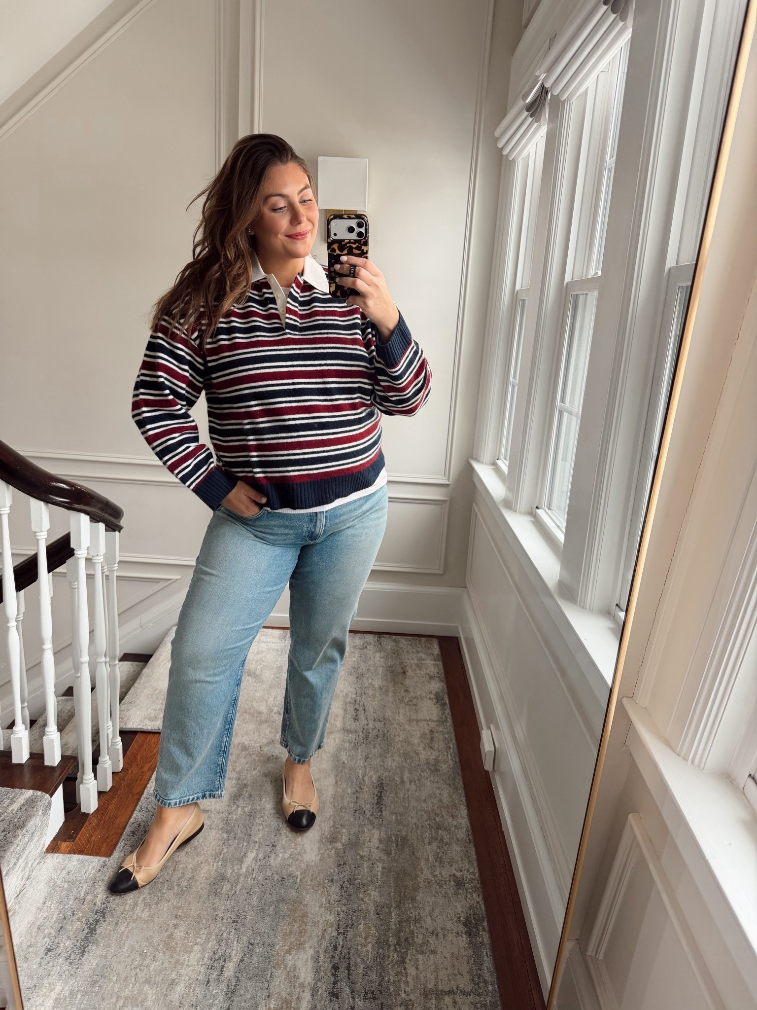 Wearing size XXL in sweater - sharing similar style jeans

#LTKMidsize #LTKSeasonal #LTKootd
