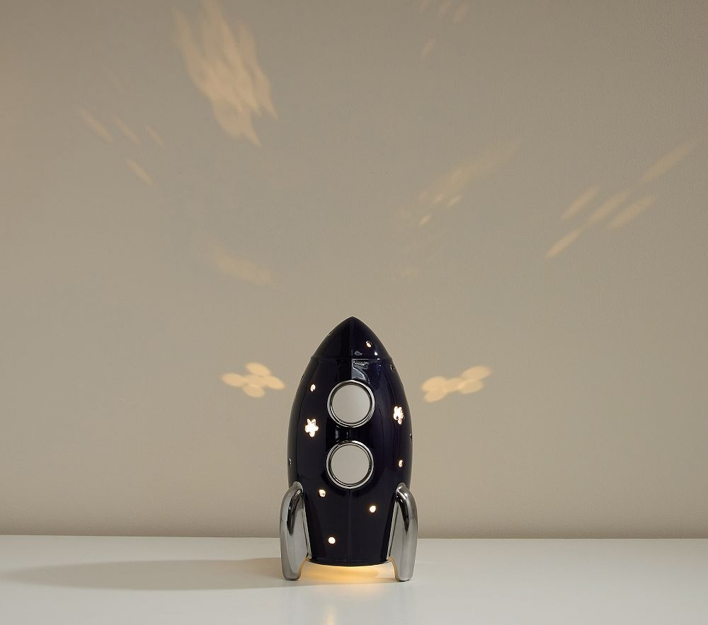 Rocket Ambient Nightlight (10") | Pottery Barn Kids