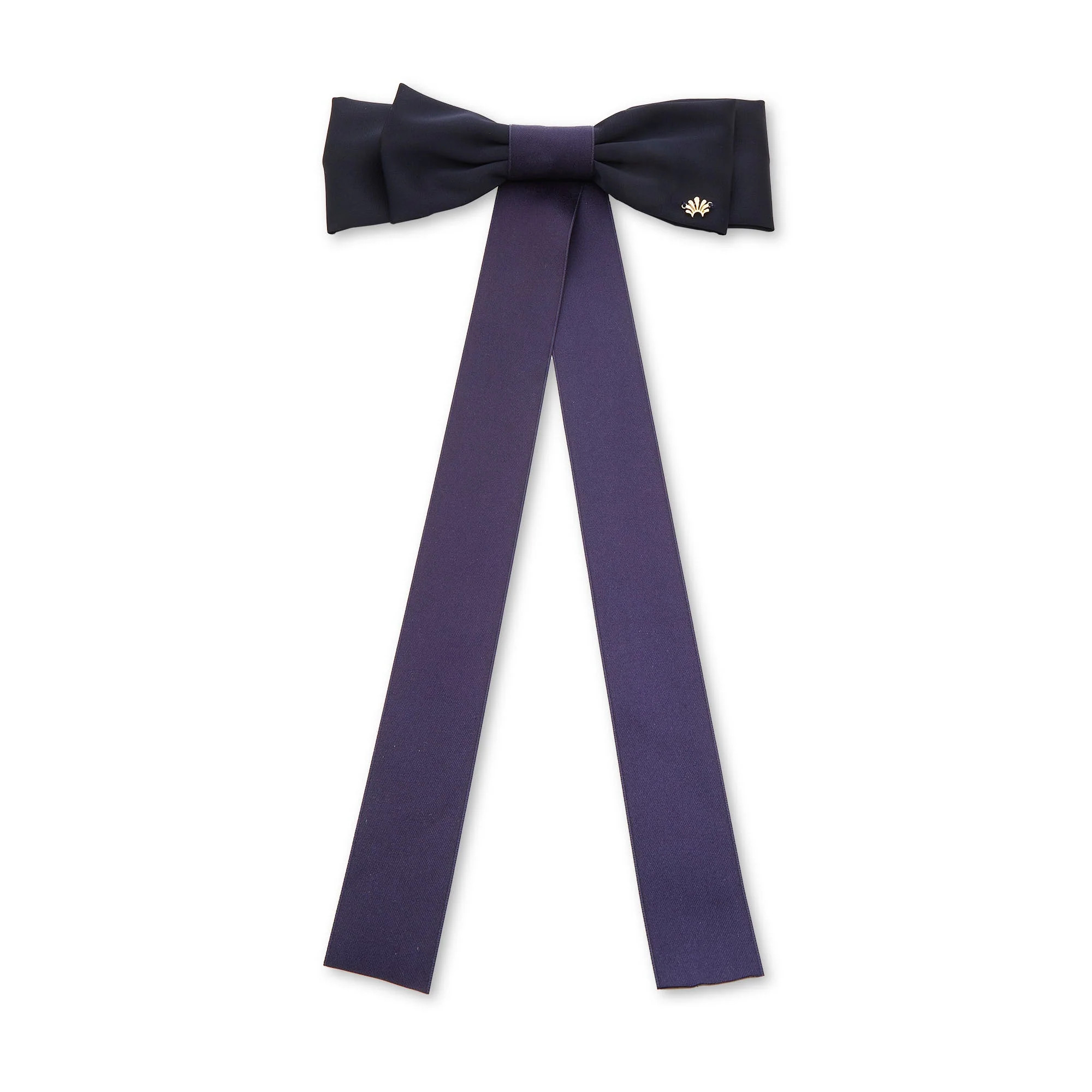 NAVY JANE BOW BARRETTE | LELE SADOUGHI