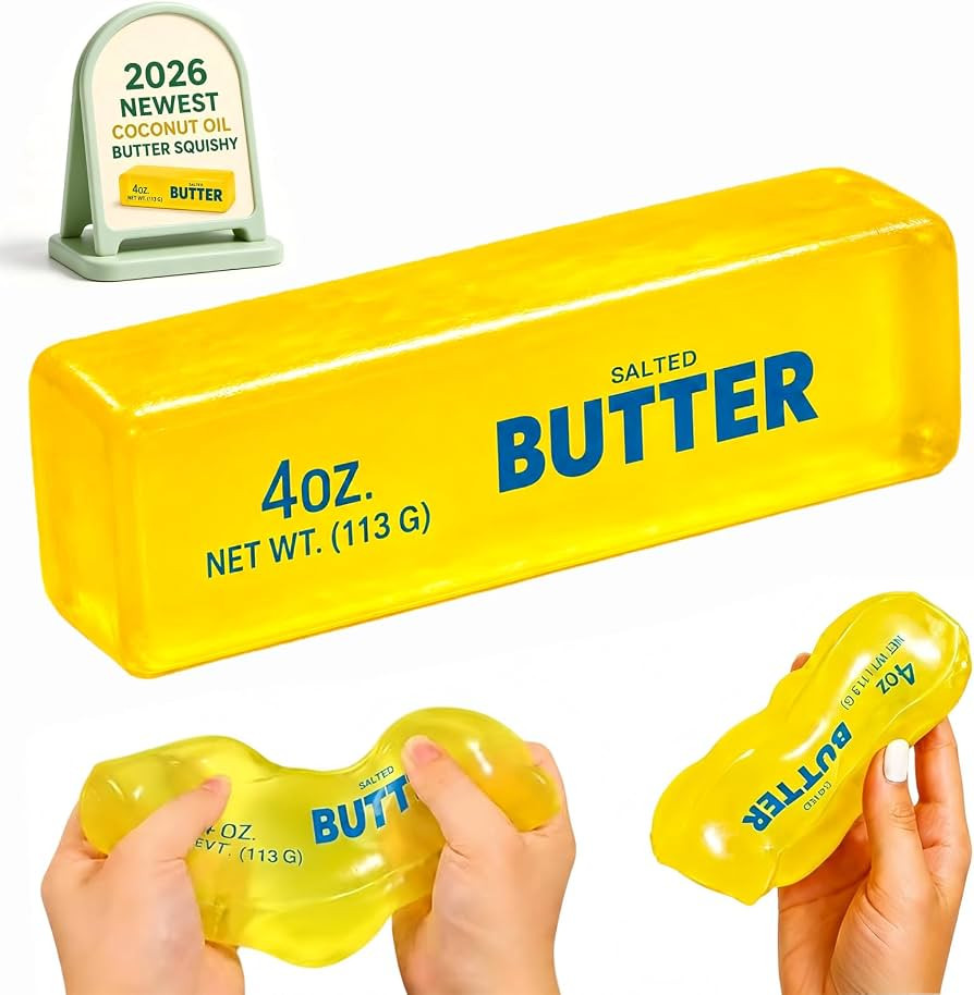 Coconut Oil Butter Squishy Toys, No Rebound Coconut Oil Squishy Butter | Amazon (US)