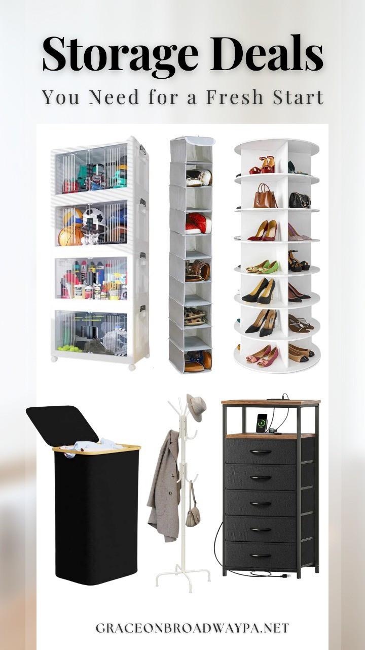 There’s something so refreshing about starting the new year with a clean, clutter-free home. If your space has been feeling a little chaotic post-holidays, now is the perfect time to tackle that mess and get things in order. Lucky for us, Amazon is loaded with amazing storage deals right now, and I’ve rounded up my top picks to help you kick off your New Year cleanup in style. The new year is all about fresh starts, and organizing your home is one of the best ways to set the tone. Check this out for all the links to these storage must-haves and more. These Amazon deals won’t last long, so grab what you need now and thank yourself later when your home feels like the calm, clean space you deserve.Happy organizing, friends! Let’s start 2025 with everything in its place.

#LTKActive #LTKHome #LTKFamily