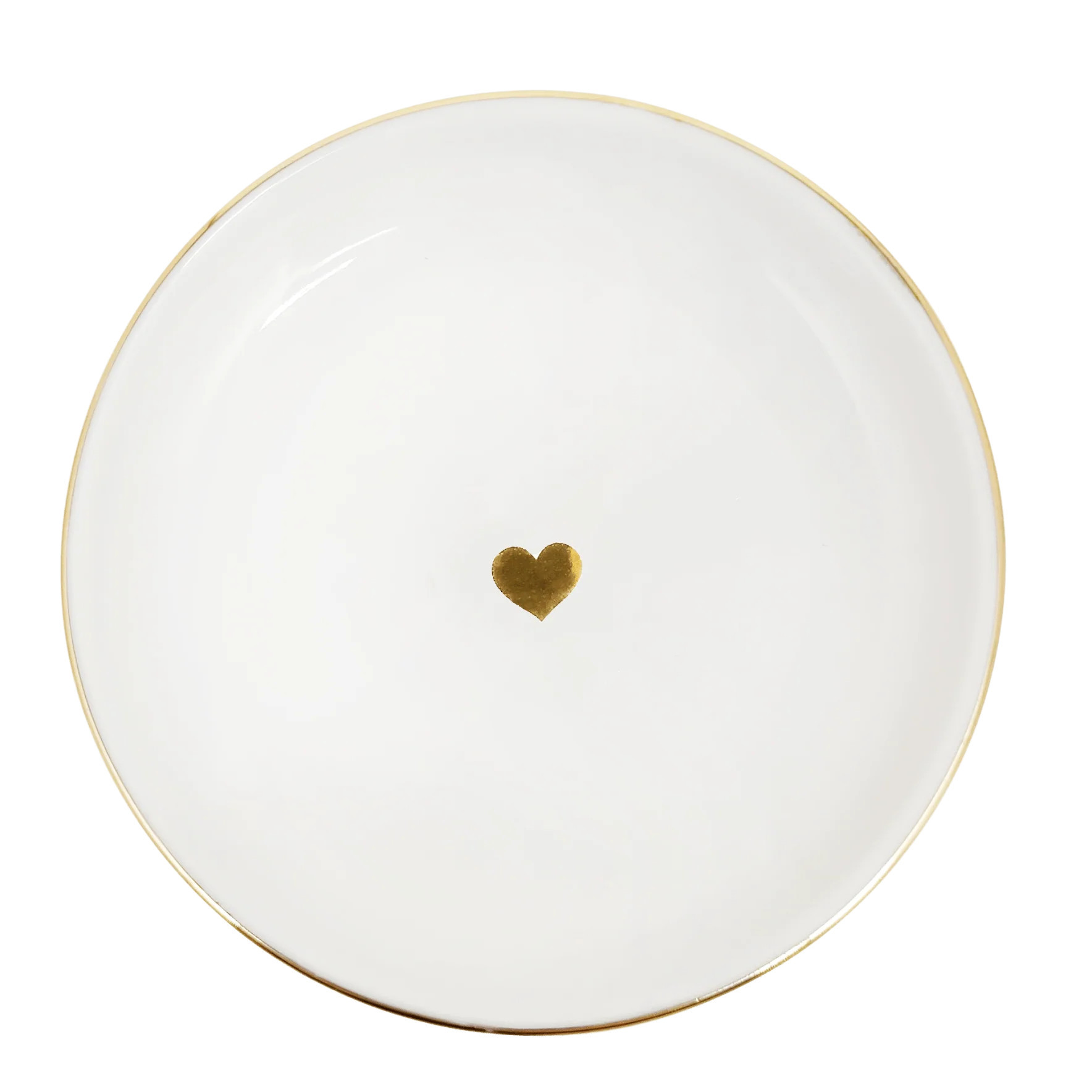Gold Heart Jewelry Dish | Sweet Water Decor, LLC
