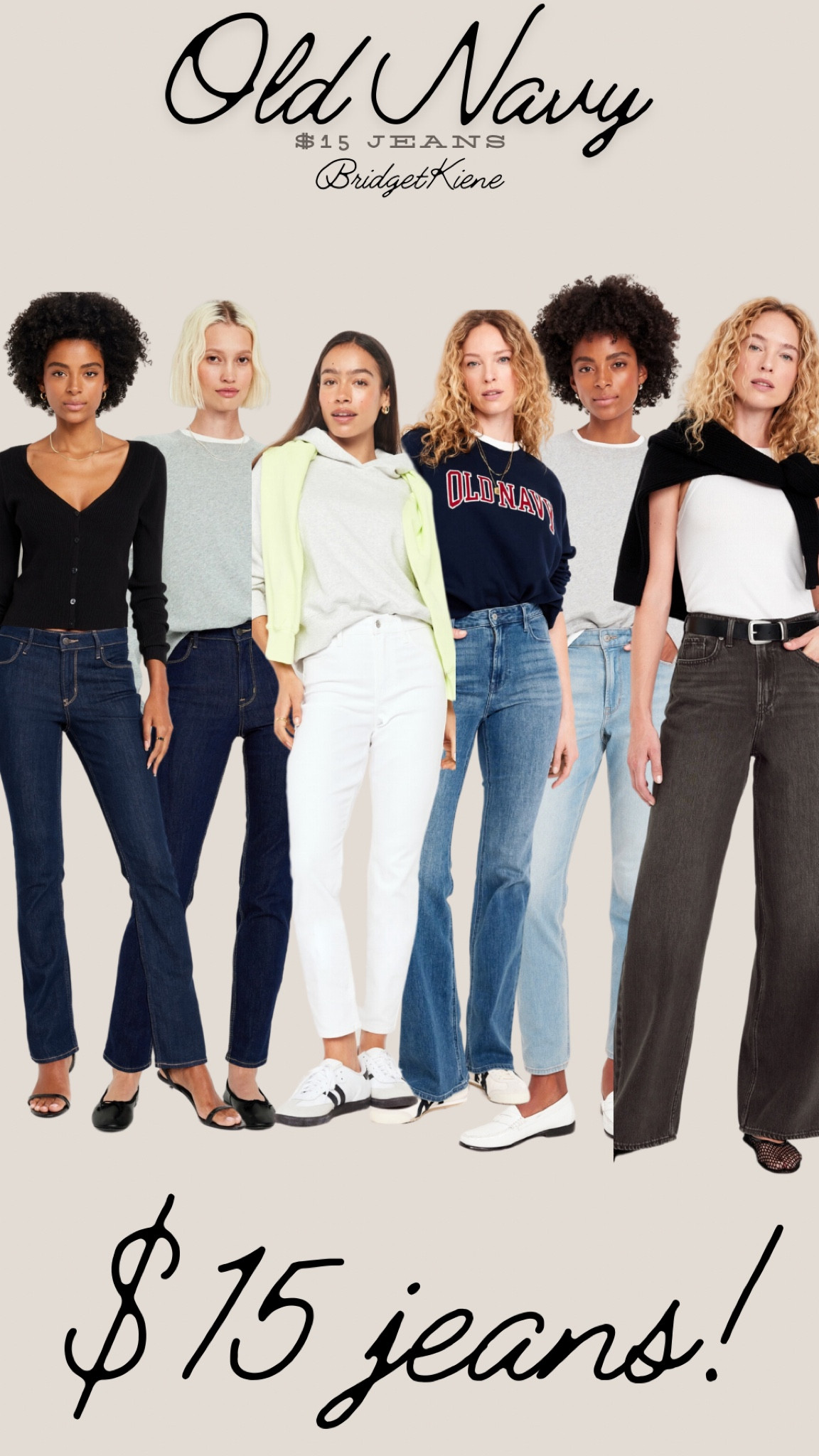 $15 jeans at old navy! Long, regular, and petite 🤎

#LTKSeasonal #LTKFindsUnder50 #LTKGiftGuide