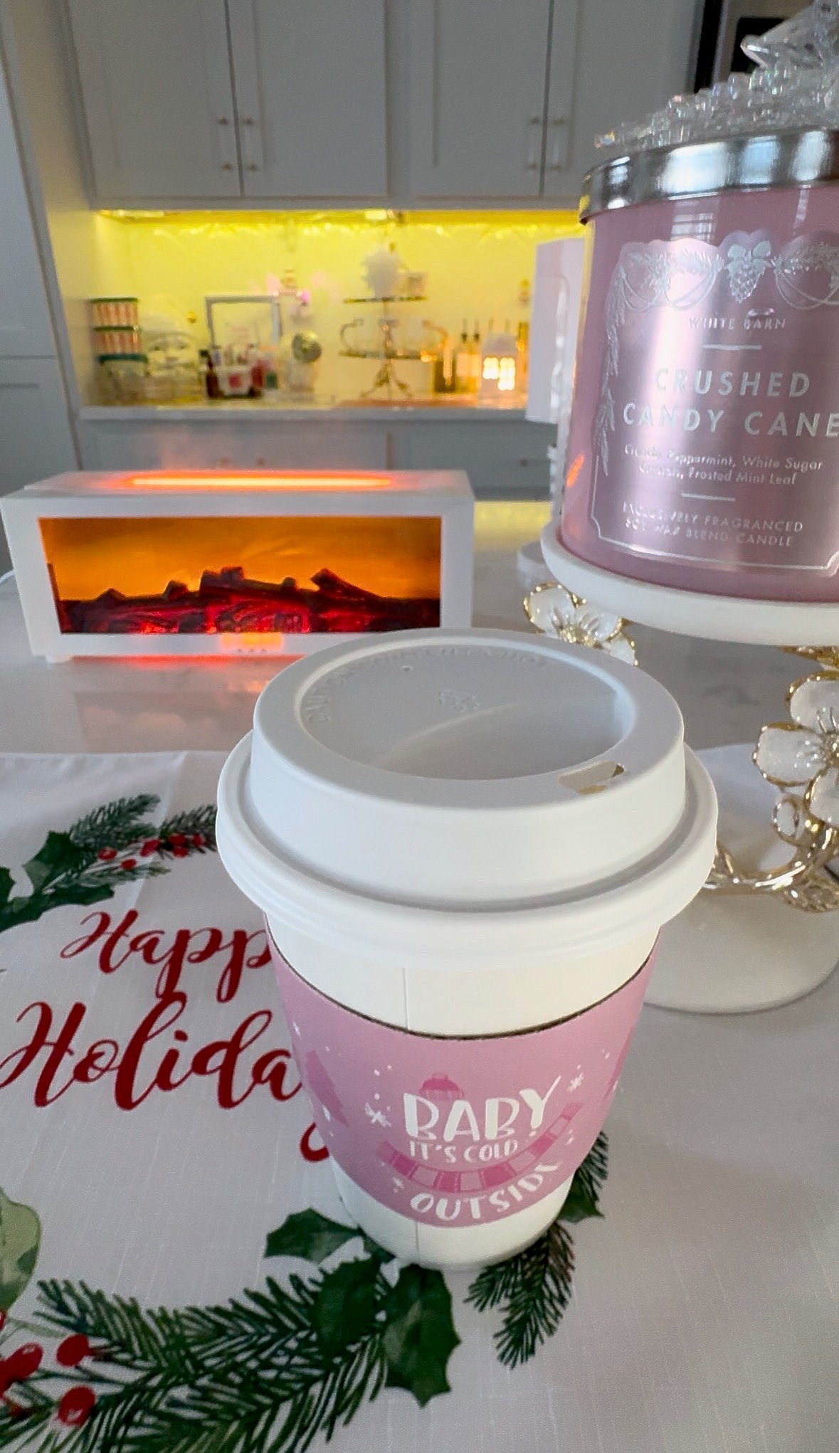 Fireplace diffuser 

#LTKHome #LTKHoliday #LTKSeasonal