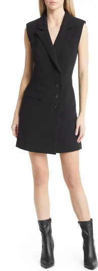 Sleeveless Blazer Minidress | Nordstrom