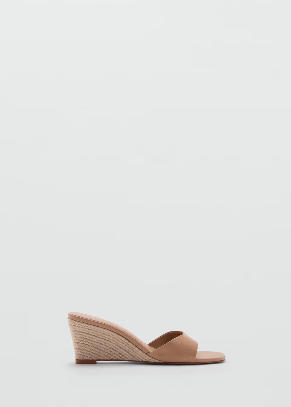 Wedge-heel sandal | MANGO (US)