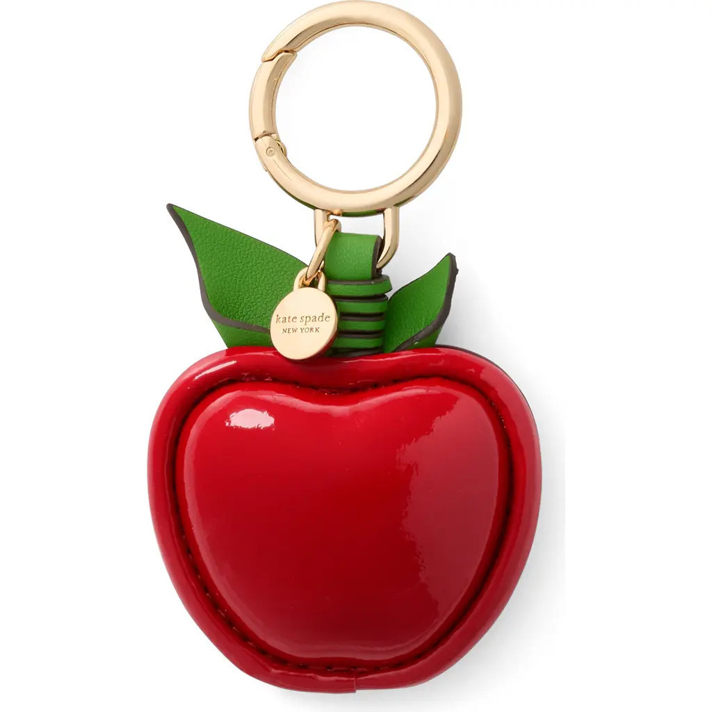 Kate Spade New York charmed big apple bag charm in Dark Scarlet at Nordstrom | Nordstrom