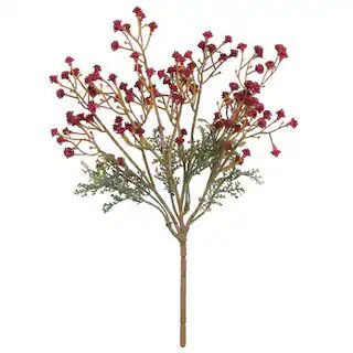 10.5" Burgundy Baby's Breath Bush by Ashland® | Michaels | Michaels Stores