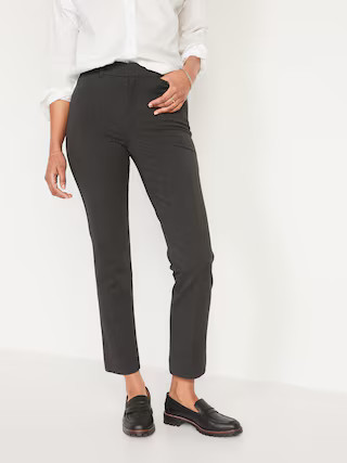 High-Waisted Pixie Straight Pants | Old Navy (US)