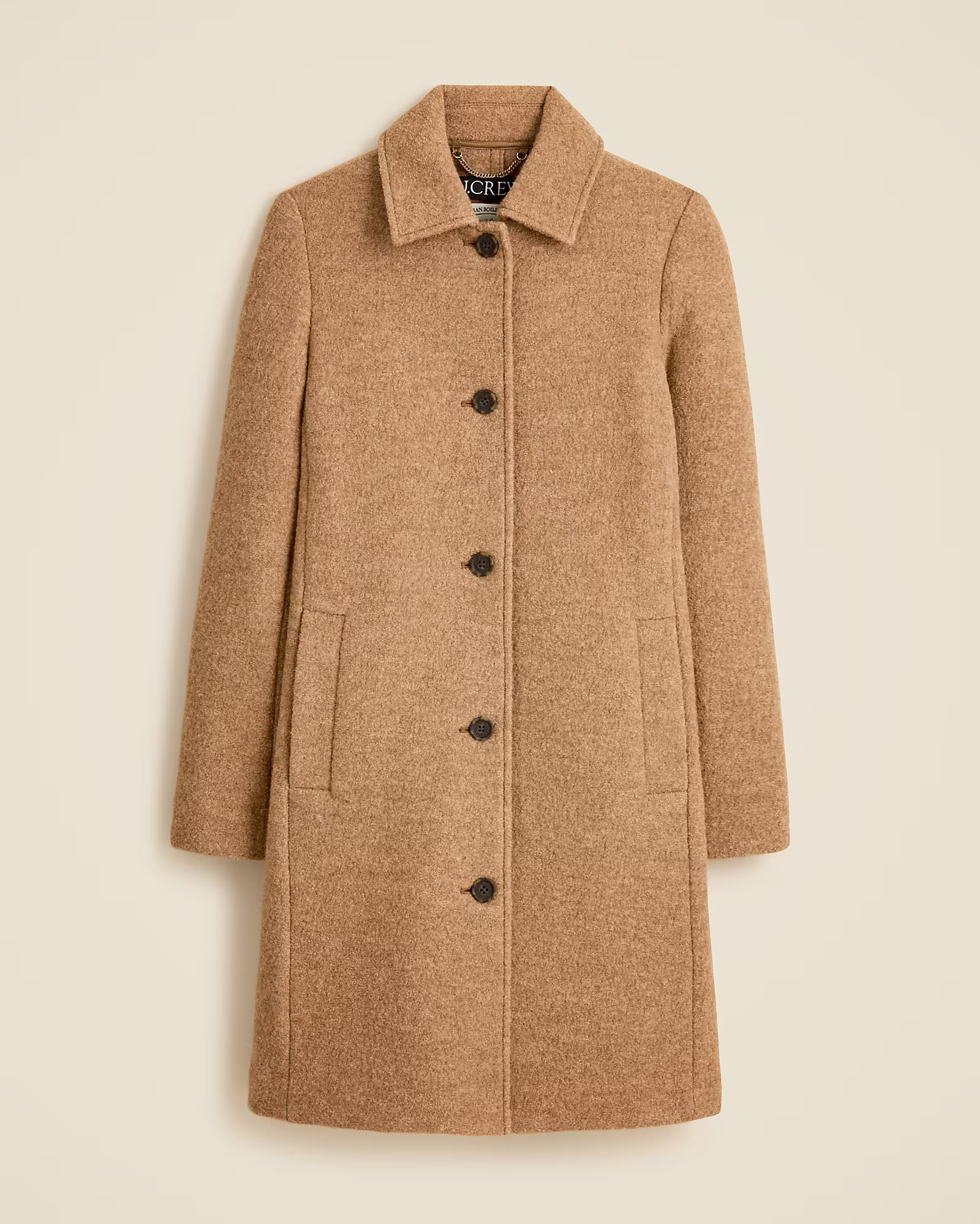 Car coat in Italian boiled wool | J. Crew US