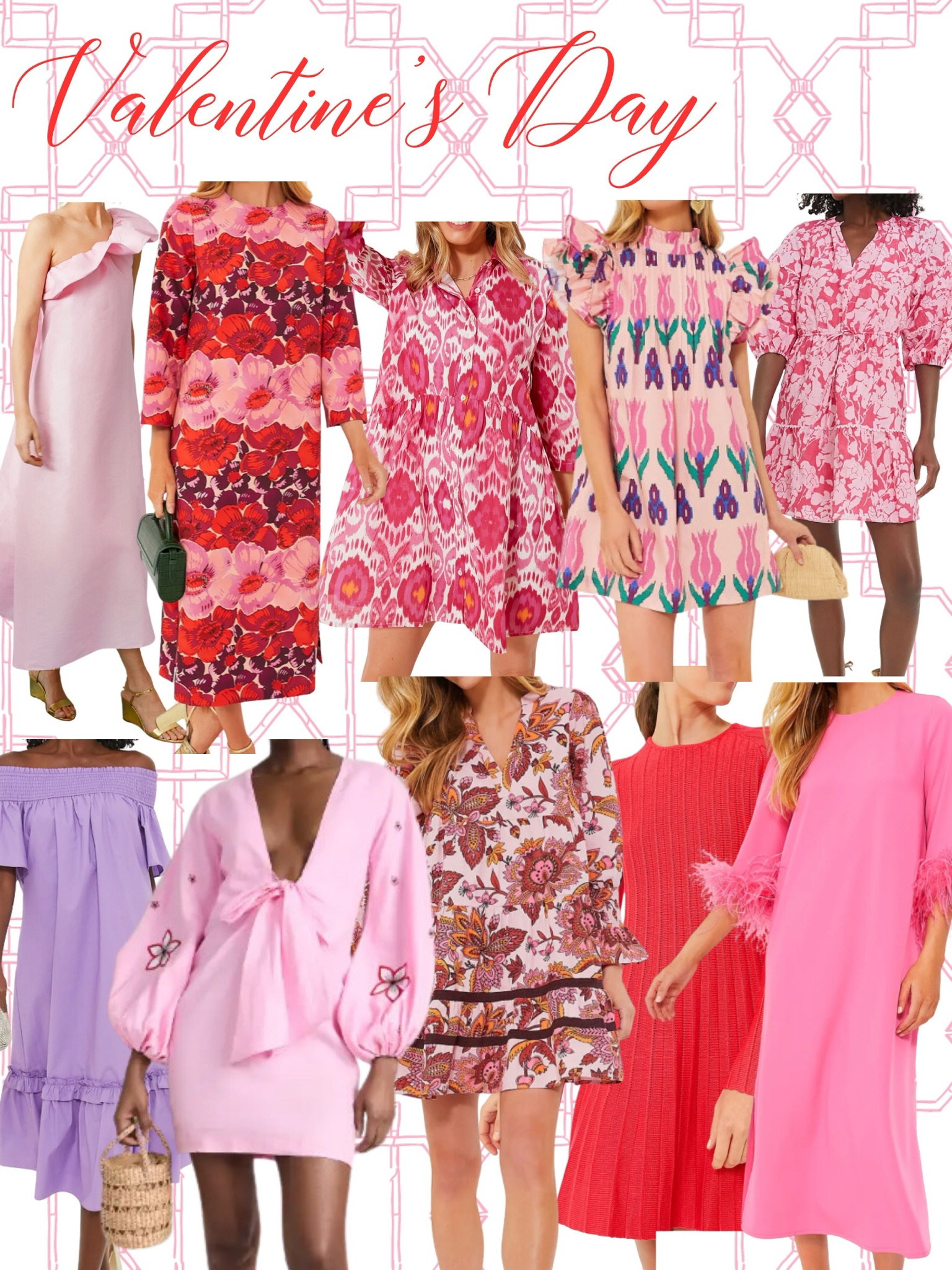 Valentine’s Day outfits - pink dresses - red dresses 

#LTKSeasonal #LTKtravel