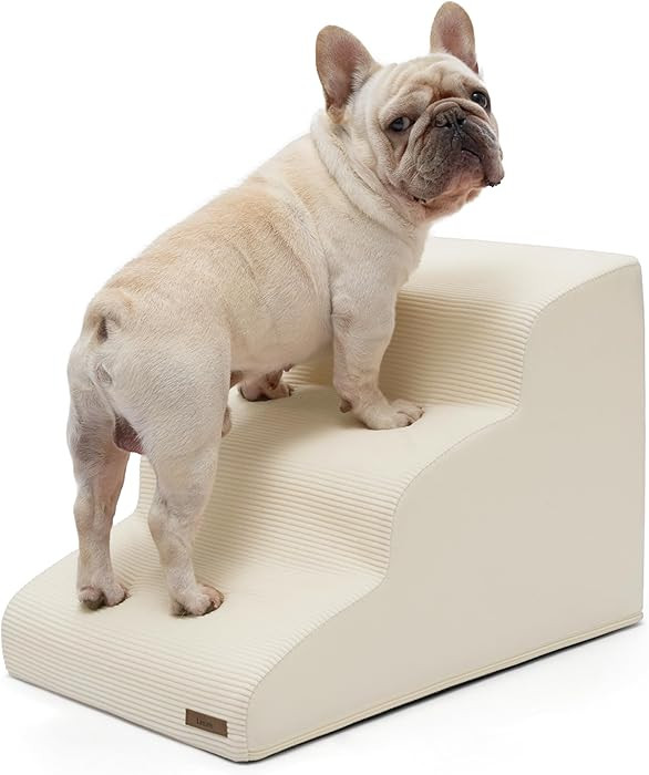 Lesure Dog Stairs for Small Dogs and Cats Pet Steps Ramp for Bed and Couch with CertiPUR-US Certi... | Amazon (US)
