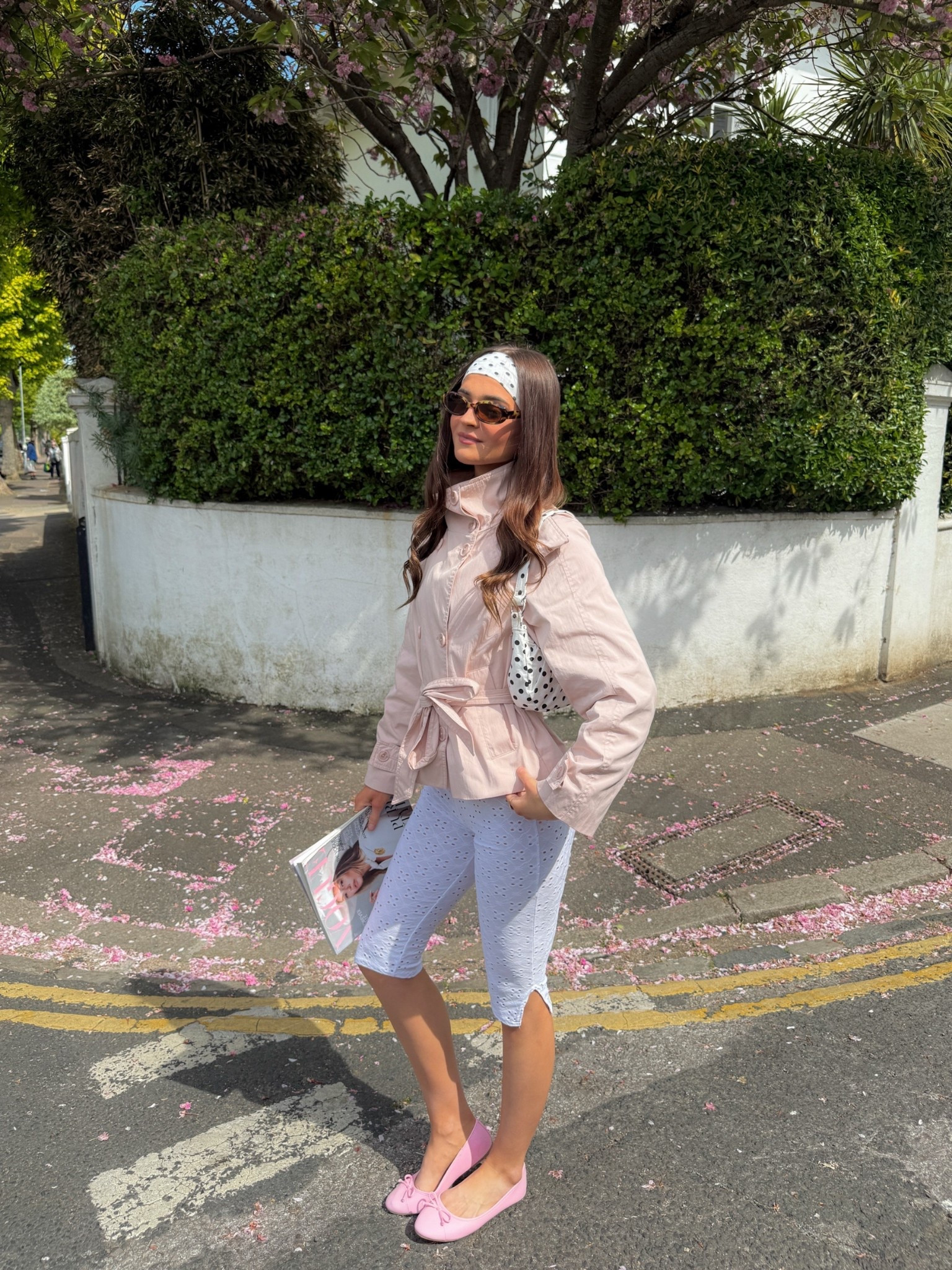 spring outfits, spring fashion, trench coat, pink trench, capri pants, capri trousers, ballet flats, pink ballet shoes 

#LTKeurope #LTKspring