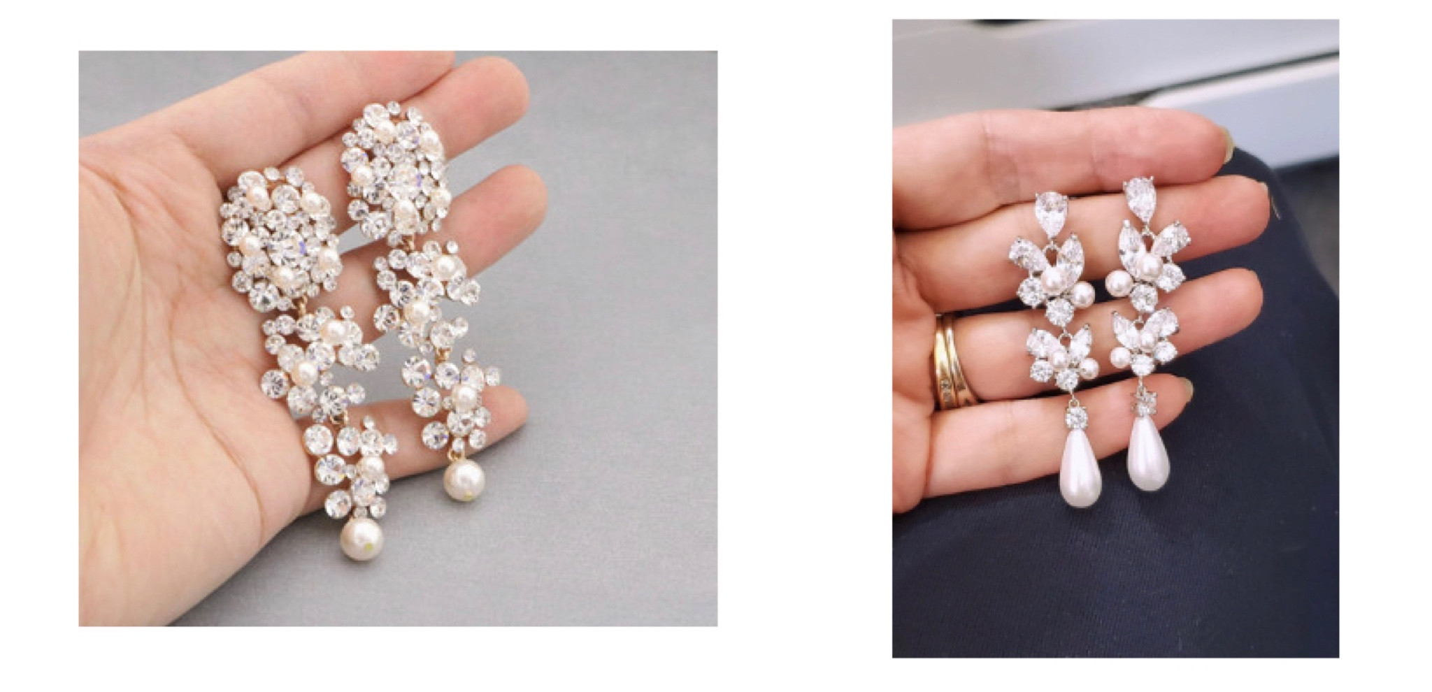 Bridal earrings I just ordered from Etsy to try for my own big day! 🥹🤩

#LTKwedding #LTKunder100 #LTKFind
