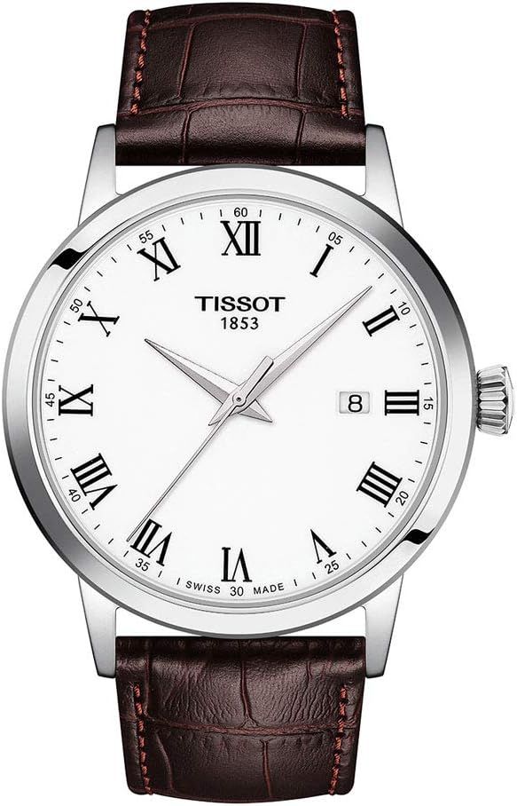 Tissot Mens Classic Dream Stainless Steel Dress Watch | Amazon (US)