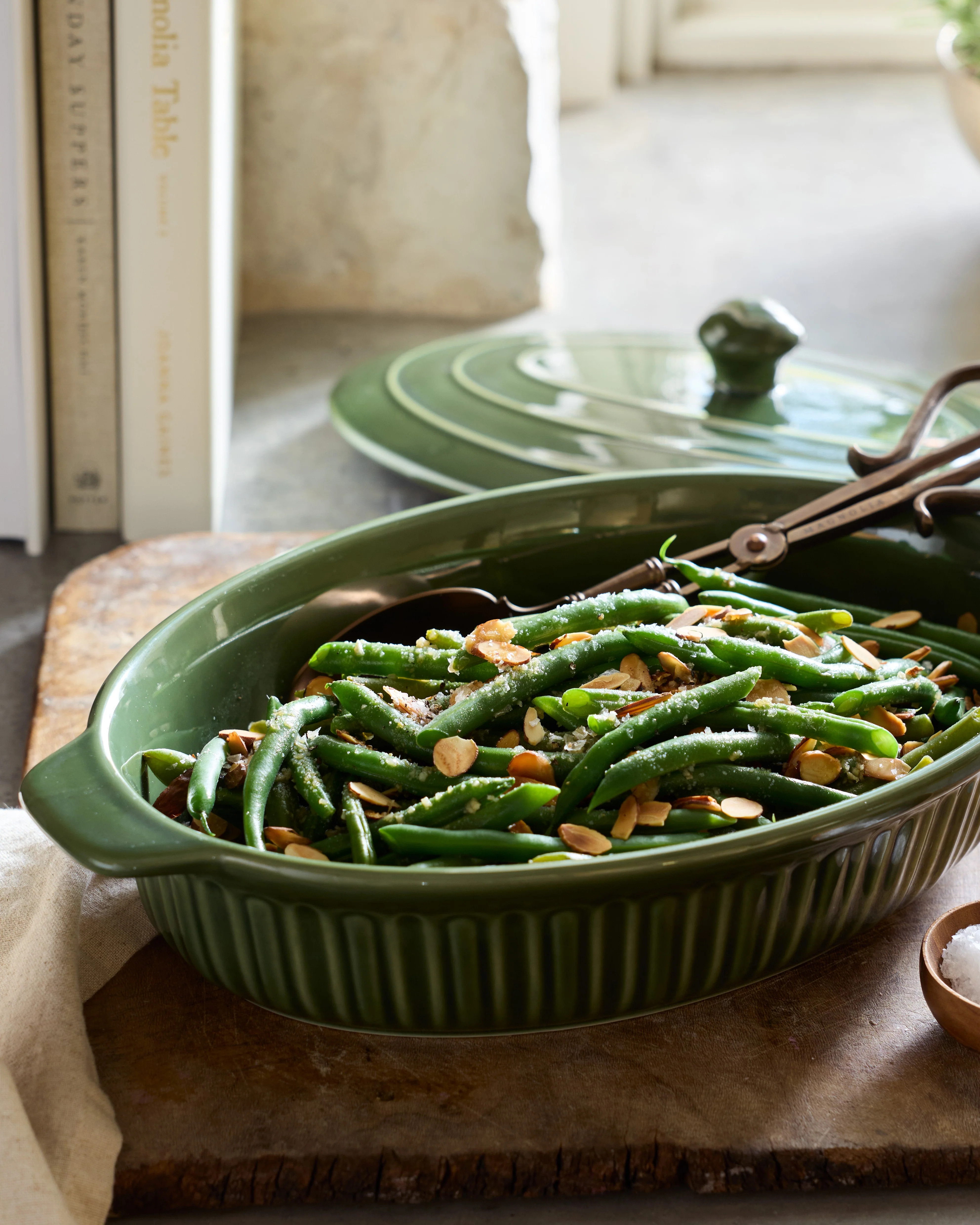 The Cottage Collection Forest Green Oval Baking Dish | Magnolia