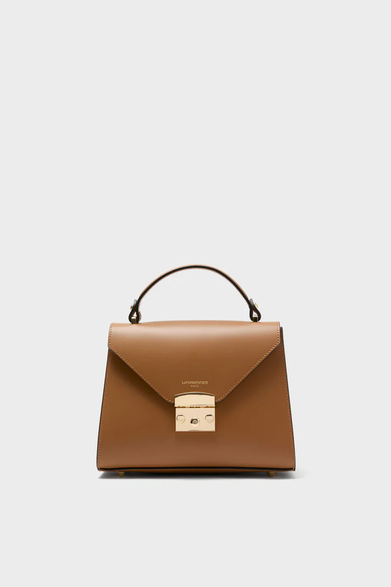 Caramel Peggy Top Handle Satchel Bag | Tuckernuck (US)