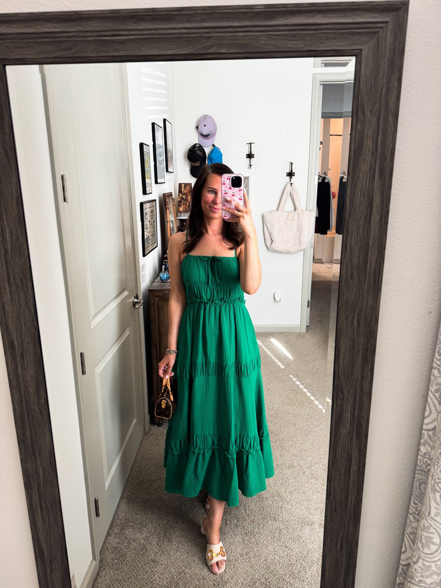 Cupshe // dress // maxi dress // Amazon // under $50 // summer dresses // Louis Vuitton // green dress // kitten heels 

#LTKootd #LTKgrwm #LTKSaleAlert