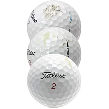 Titleist 50 Mint Pro V1 2018 Used Golf Balls AAAAA Newest Model | Amazon (US)