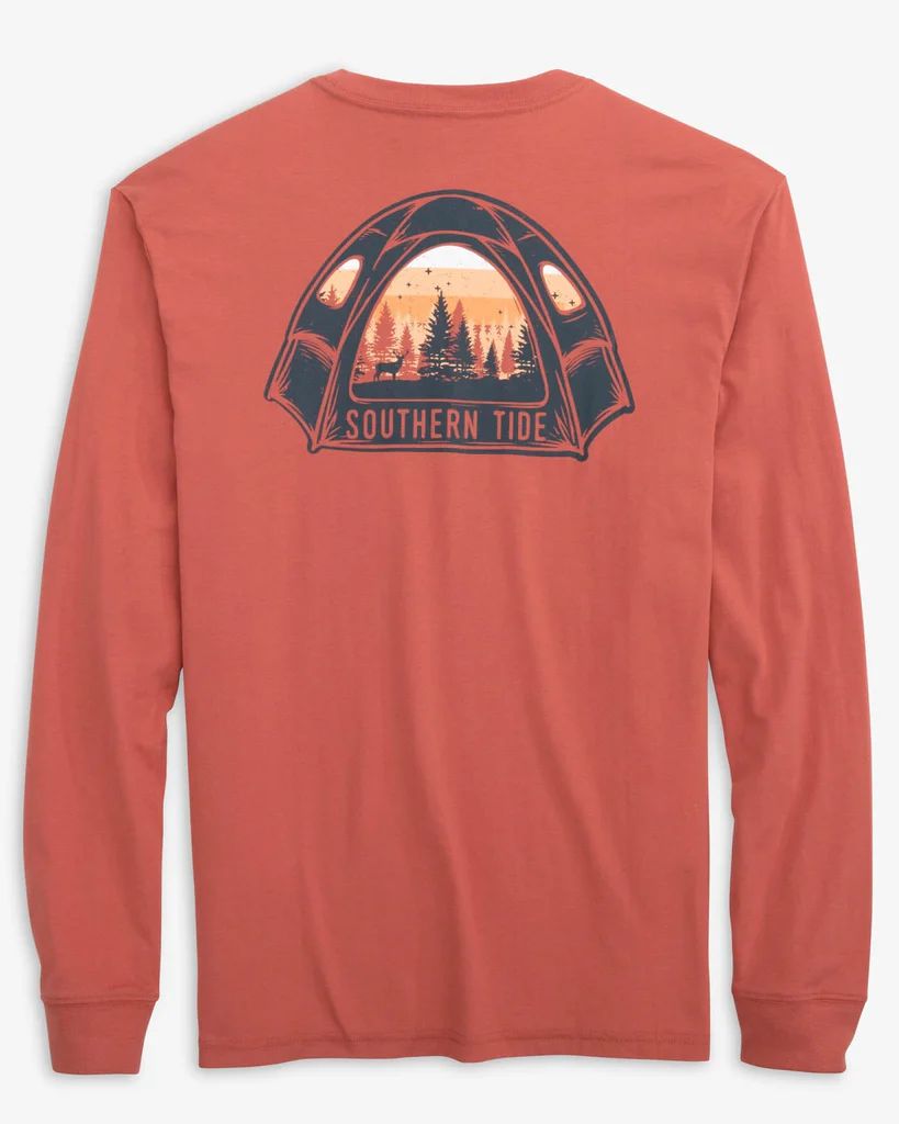 Gradient Tent Long Sleeve T-Shirt | Southern Tide