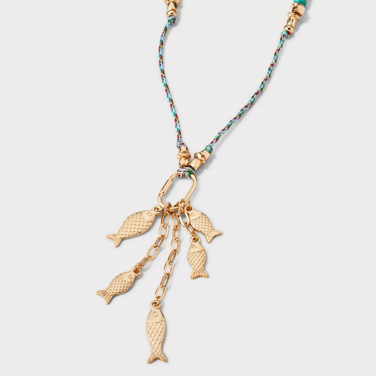 Sealife Long Rope Pendant Necklace - Universal Thread™ Gold | Target