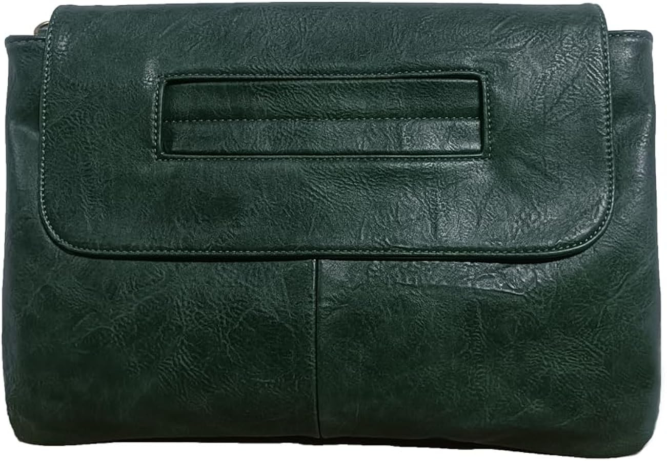 Women Handbags PU Leather Female Clutch Handbag Messenger Bag Large Solid High Capacity | Amazon (US)