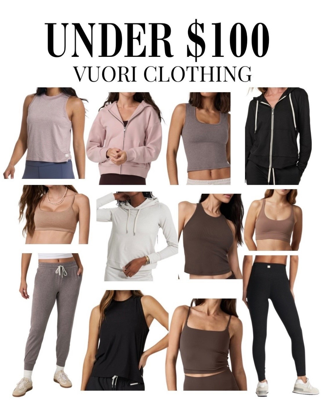 For the ladies, the Vuori pieces under $100! 

@vuoriclothing #vuoripartner 

#LTKActive #LTKTravel #LTKOver40
