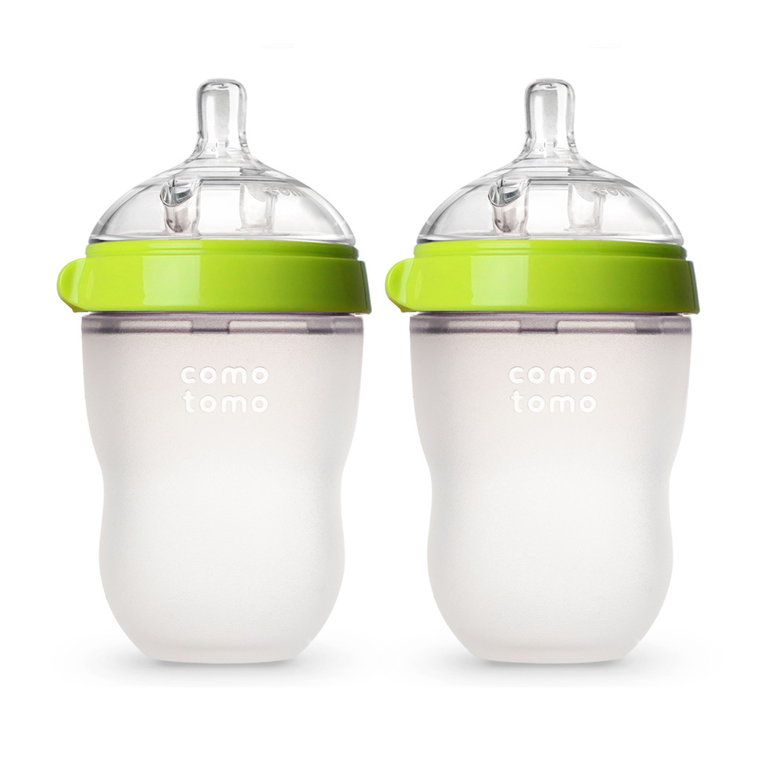 Comotomo Baby Bottle, 100% Food-Grade Silicone, 2-Pack | Grove