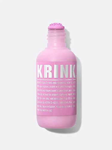 Krink K-60 Light Pink Paint Marker - Vibrant and Opaque Fine Art Graffiti Markers for Canvas Meta... | Amazon (US)