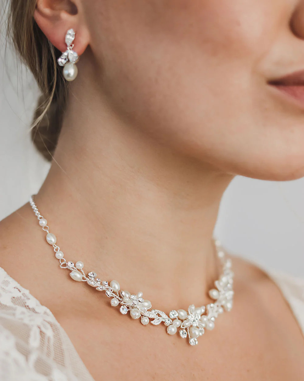 Delicate Pearl Jewelry Set | Dareth Colburn