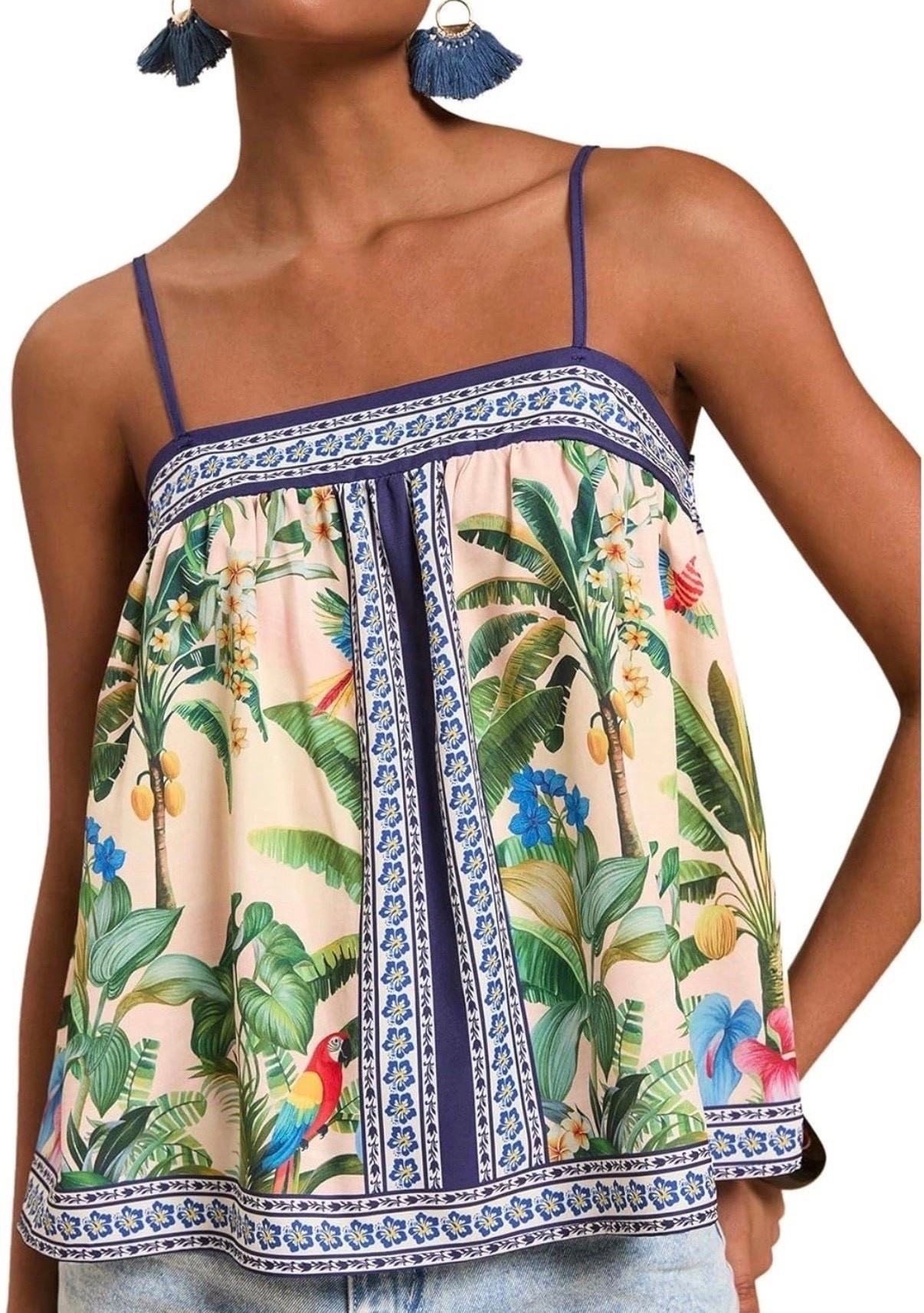 Farm Rio but make it Amazon 
Dress
Floral top
Vacation 


#LTKSeasonal #LTKTravel