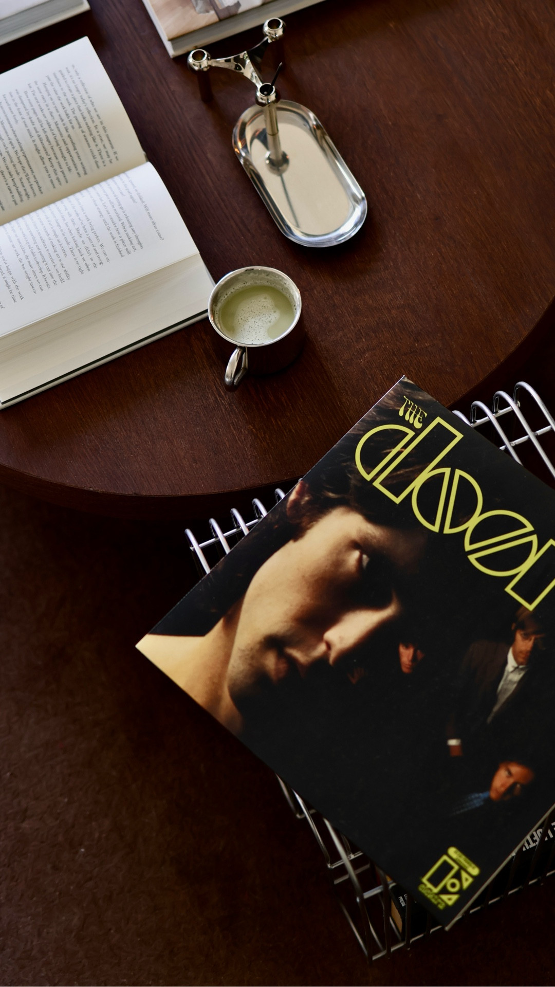 Nothing like a cup of matcha with a side of vibes 💿🍵

Comment “SHOP” for links. 

-

Follow @haus.of.wang for more home decor ideas and finds from our Haus to yours. 

#coffeetable #stylingideas #coffeetablebook #brownaesthetic #recordplayer 
Minimalist home essentials, Home decor, interior design, scandi home, japandi home, japandi interior, slow living, slow lifestyle, cozy vibes, cozy home