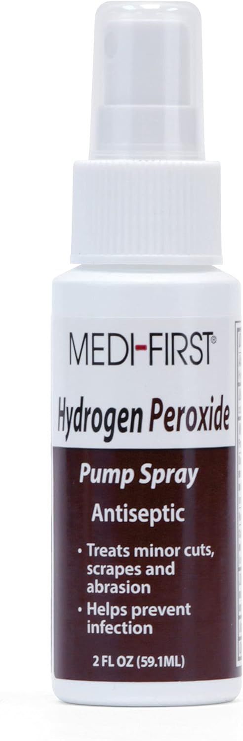 Medique Medi-First 25702 Hydrogen Peroxide Pump Spray, 2 Ounce | Amazon (US)
