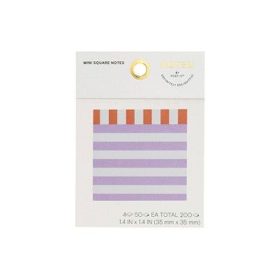 Post-it 3"x3" Square Notes - Warm | Target