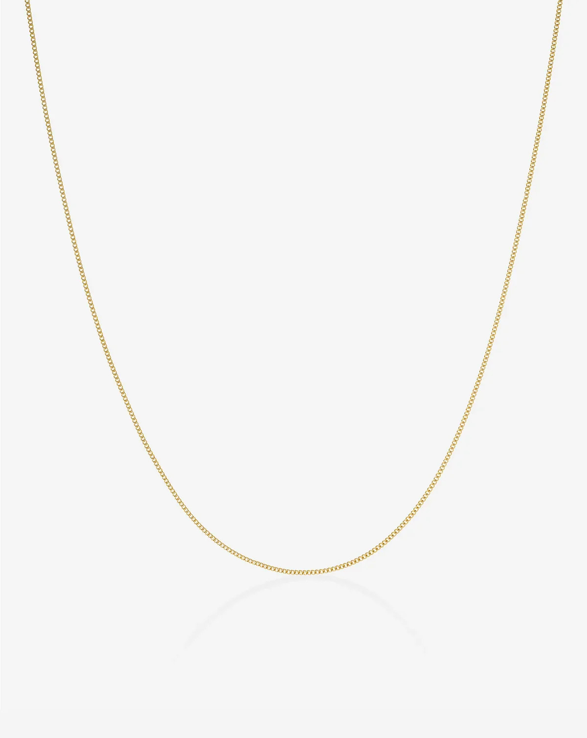 Diamond Cut Curb Chain Necklace | Ring Concierge