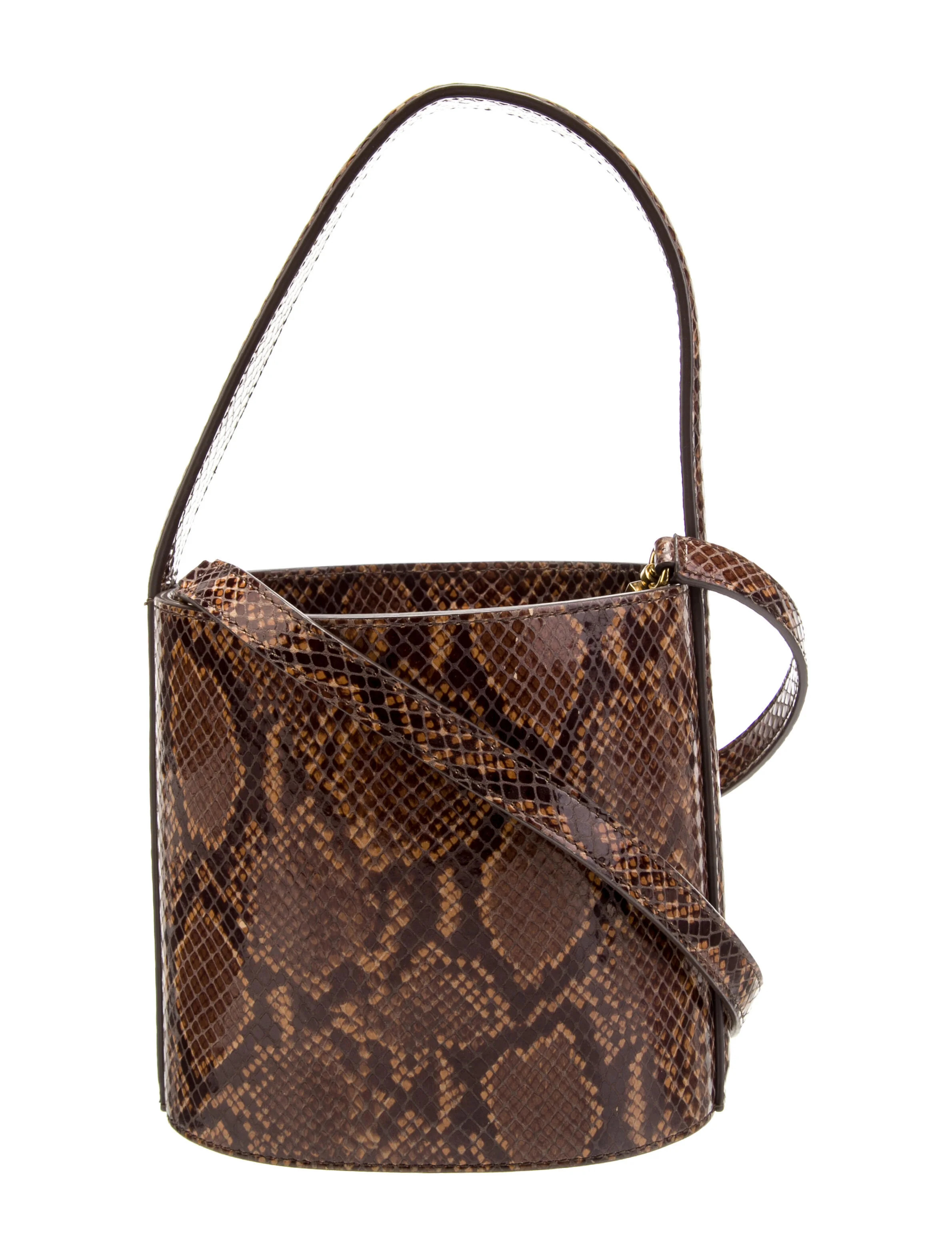 Small Snakeskin Bucket Bag | The RealReal