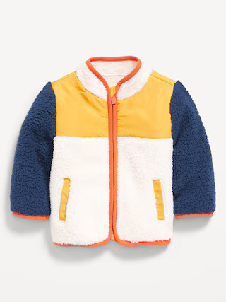 Sherpa Zip-Front Jacket for Baby | Old Navy (US)