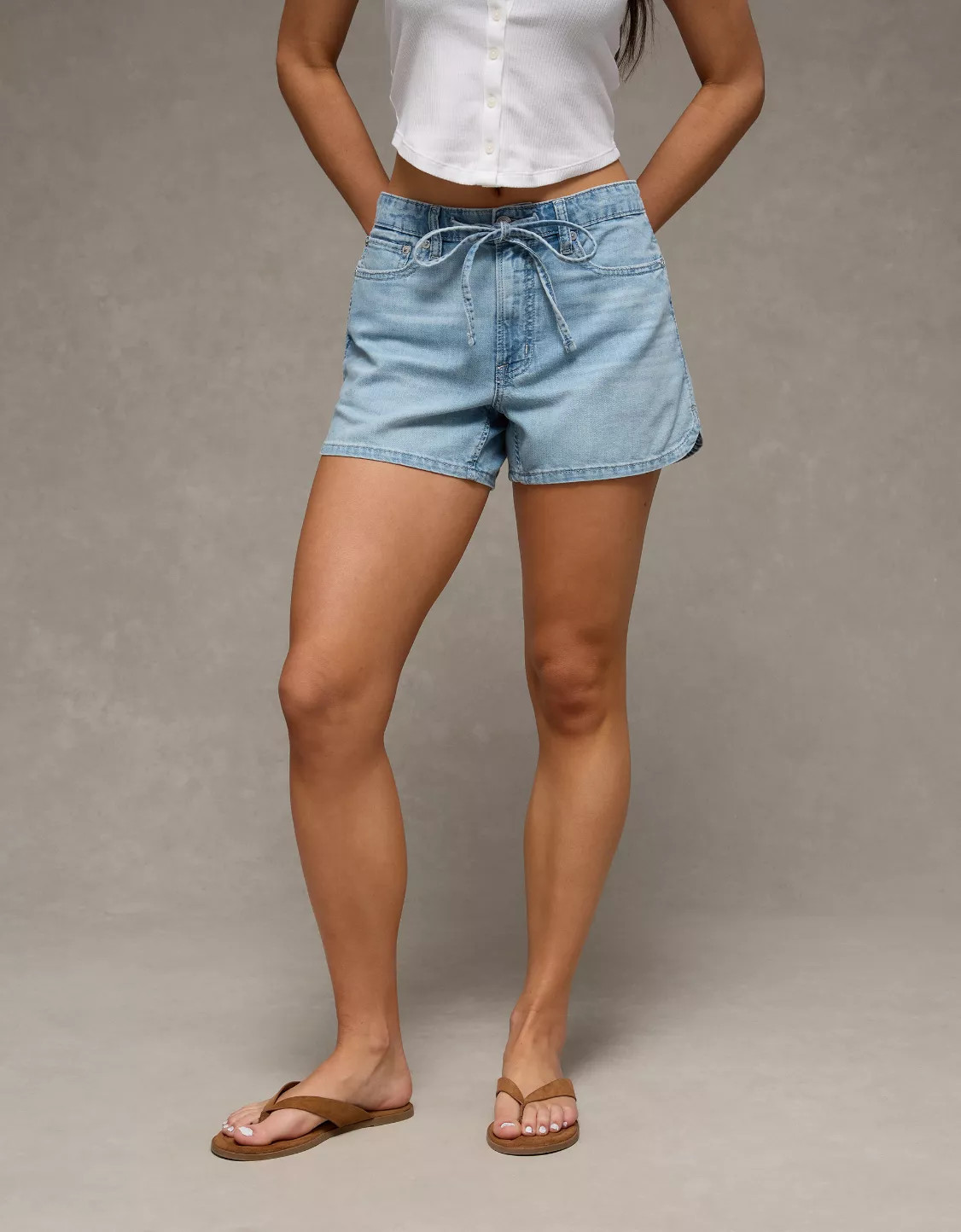 AE Low-Rise Beachy Baggy Short | American Eagle Outfitters (US & CA)