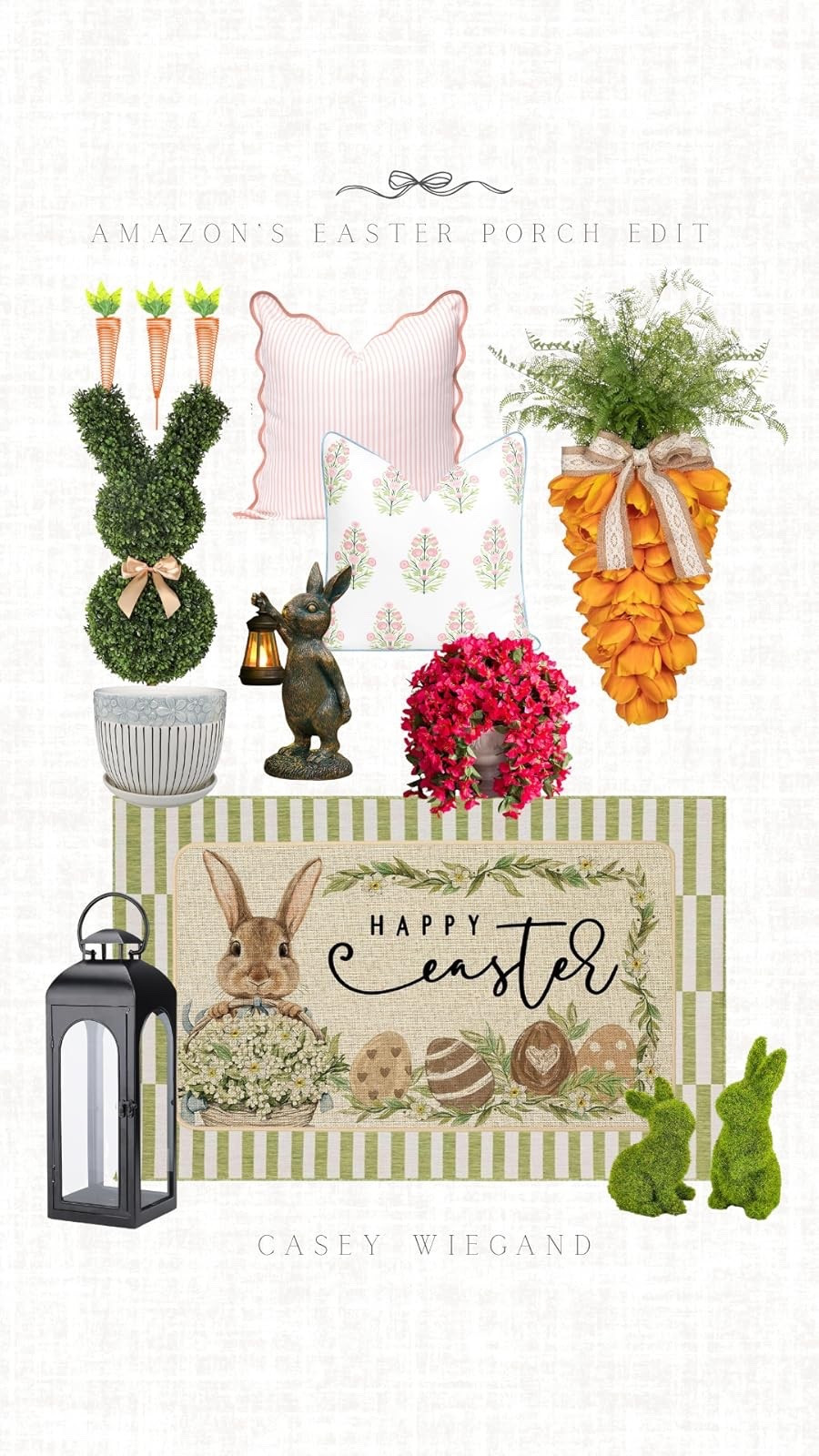 Sprung into spring with these cute Amazon Easter porch picks! Perfect for your seasonal decor. #EasterDecor

#LTKHome #LTKSeasonal #LTKSpringSale
