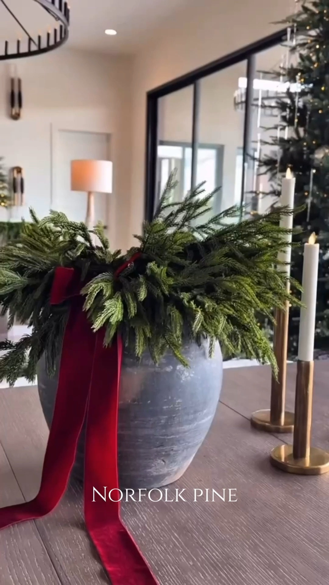 Mixing modern style with classic Christmas decor doesn’t have to be bland or expensive! ✨🎄

I pulled together some of my favorite affordable holiday pieces to create a cozy, modern Christmas look you can easily recreate at home.
Hurricane candle holders, vibrant wreaths, garland with white berries, velvet Christmas bows, red velvet bows, faux twigs, Norfolk pine stems, wooden trees, and the cutest little snowman. Simple touches that make a big impact.


#christmasdecor #2025christmas #amazonchristmas #affordablechristmasdecor


#LTKHoliday #LTKHome #LTKSeasonal