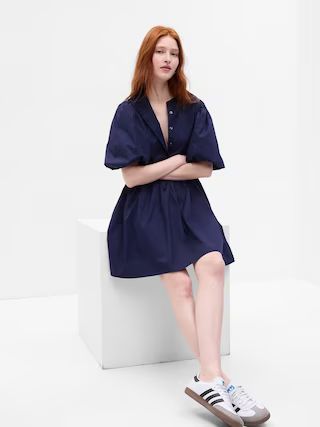 Balloon Sleeve Mini Dress | Gap (US)