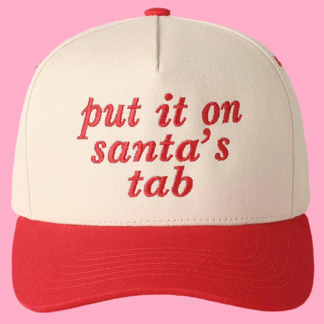 Put It On Santa's Tab | Teggy French